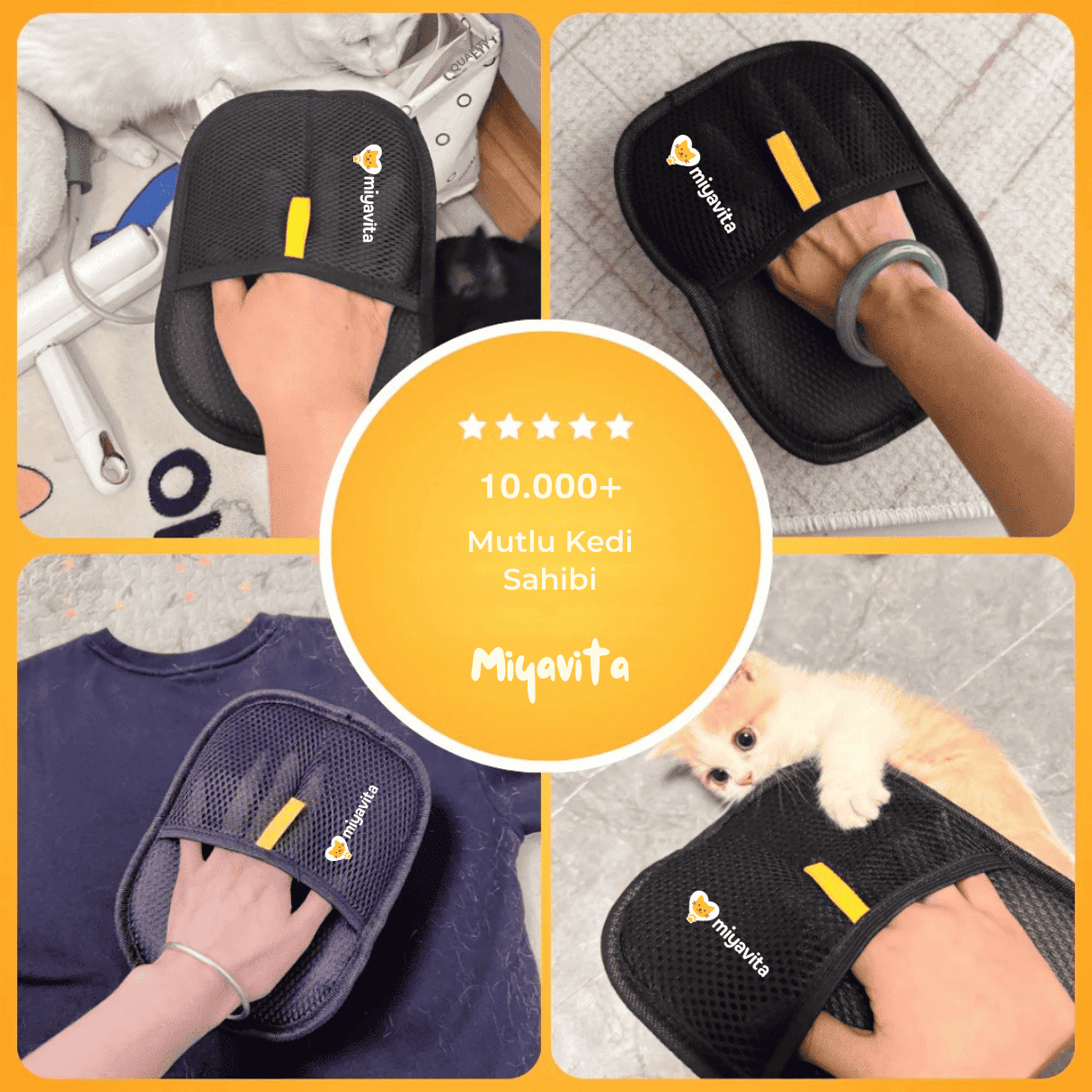 TüySil™ Tüy Toplayıcı Eldiven