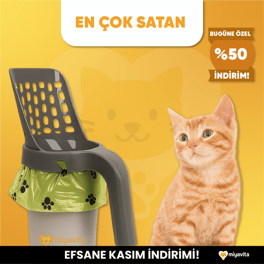 3'ü 1 Arada Akıllı Kedi Kum Temizleyici